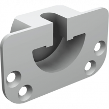 Platine à encastrer pour fixation de montures Mantion 0022