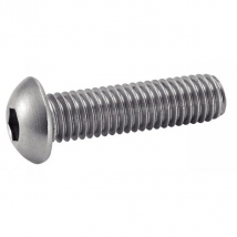 Vis à métaux tête bombée six pans creux inox A2 ISO 7380 M6x40 Acton 622026x40