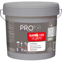 Peinture intérieure finition Garni 100 Théodore Pro'G Blanc Velours 5L