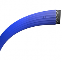 Tuyau armé pour arrosage et irrigation Tricoflat Tricoflex bleu - diamètre 70 mm - longueur 25 m 140154