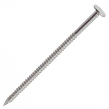 Pointe annelée tête plate Inox A2 - 2.3 x 35 mm - 1 kg soit environ 770 pointes Acton 627842,3X35CDT1