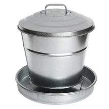 Trémie à graines en acier galvanisé de 6 Litres Guillouard 080854