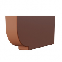 Protège panne Bourgogne 90 MM/250,00 MM/600,0 MM - Marron