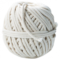 Cordeau en coton tressé 2.5 mm x 34 m CORDERIES TOURNONAISES 380510