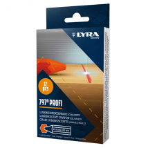 Craies luminescentes à base d'huile 797 PROFI - Boîte de 12