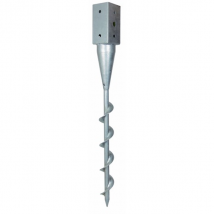 Pied de poteau carré à visser 71x71 mm Simpson Strong-Tie PPJST70/660
