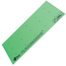 Plaque de plâtre hydrofuge - Placomarine BA13 - 3,00 M x 1,20 M - ép. 12,5 MM