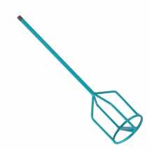 Turbine de malaxage Collomix KR pour matériaux semi-fluides - 6 pans pour mandrin - Ø 90 MM - Longueur 590 MM