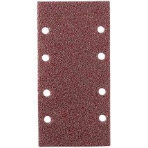 Patin auto-agrippant 93 x 185 mm Sidamo grain 80 8 trous - lot de 5