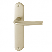 Poignée de porte bec de cane SAN DIEGO Hoppe champagne 3537794