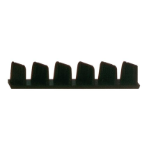 Embout plastique règle aluminium maçon 1 ou 2 voiles 100 x 18 mm par 2