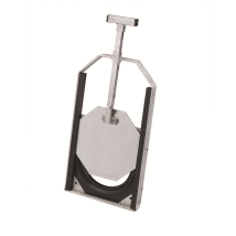 VANNE MURALE INOX KHAM D 300