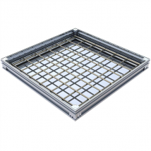 TRAPPE ACO UNIFACE ALUMINIUM 600X600MM H70MM M125 / 600KN