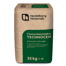 Ciment multi-usages l'Incontournable Technocem - CEMII/B-LL 32,5R -