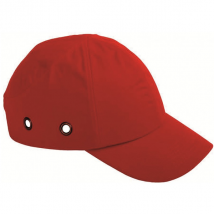 Casquette de sécurité anti heurt rouge Euro Protection 57305