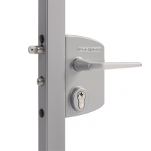 Serrure réversible pour portail battant - Pêne demi-tour