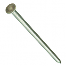 Pointe tête plate standard acier clair 2,70 x 55 mm - boîte de 5 kg