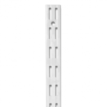 Crémaillère double blanche - pas de 32 mm - longueur 2290 mm CQFD 3005-1220