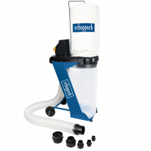 Aspirateur à copeaux Scheppach DC500 230 V 75 litres avec 6 adaptateurs