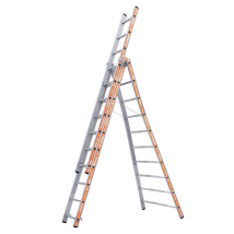 Échelle transformable 3 plans - Pronor Tubesca 7.71 m - Aluminium