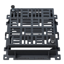 Grille concave A/cadre D400 800x800 PMR