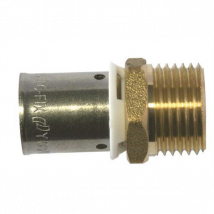 Raccord à sertir - Male 12/17 - PER Ø16