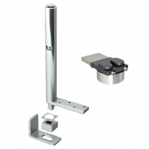Pivot ferme-porte portillon Ouverture droite 85 Kg Vantail 1mx2m Acier