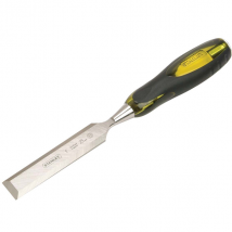 Ciseau à bois manche bi matière 40 mm : Stanley 0-16-266 3253560162665