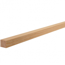 Carrelet en pin sans nœud PEFC - 18 MM x 18,0 MM - longueur 2,00 M