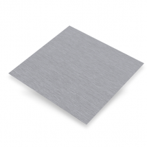Plaque spéciale crédence en aluminium anodisé brossé - 600 x 900 mm - épaisseur 1,5 mm CQFD 2017-6504