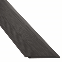Bardage clin Hardie Plank VL composite CEDAR (aspect bois) - Gris anthracite - x3.6 M