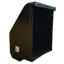 Capot moteur Obra pour bétonnière 160 litres - 31,5 x 27,5 x 45 cm noir