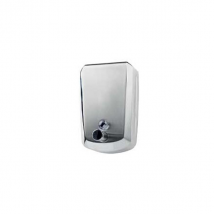Distributeur savon liquide sanitaires 800 ml Inox brillant brossé