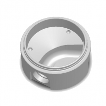 Fond regard EU PRO Ø800 - Entrée 67° pour 200 PVC/ FTE