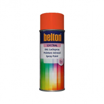 Peinture Belton aérosol SpectRAL brillante RAL 2008 Orangé Rouge Clair