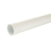 TUBE DE DESCENTE D.125 EN 4M PREM BLANC