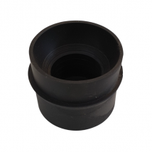 Manchon pour réflecteur en verre trempé - Diamètre 50 mm Caoutchouc Noir
