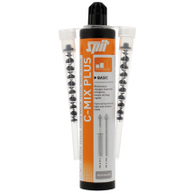 Cartouche scellement chimique C MIX Plus Spit gris béton 300 ml