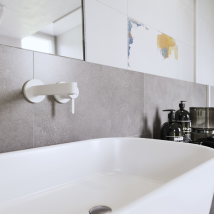 Faïence salle de bain effet béton ciré Gris Betonico - 30x60cm