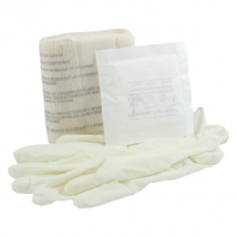 Coussin hémostatique stérile Farmor avec gants et compresse