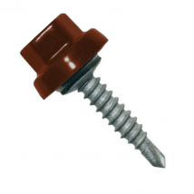 Vis bac acier Zacrovis TH12 - 6,3 MMx22,0 MM - RAL8012 Rouge tuile