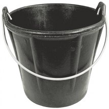 Seau en caoutchouc naturel armé de fibres textiles 12 litres 320108