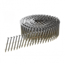 Pointe annelée galvanisée Bostitch en rouleau - 2,5 x 64 mm - boîte de 9000