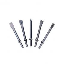 Jeu de 5 burins rond longueur 175 mm pour burineur King Tony SC415MA