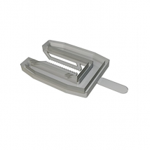Cale fourchette Systemcal Solo grise épaisseur 4 mm Prunier CGE7014