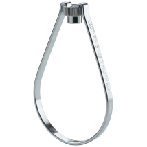 Collier poire à hauteur réglable pour tuyau de 4" Erico 597976