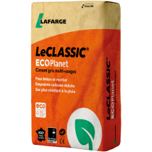 Ciment Le Classic ECOPlanet 32,5R CE NF - Lafarge - en sac Protect de 35 KG