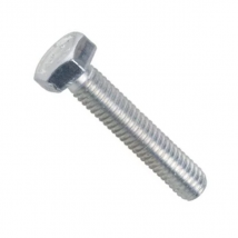 Vis à métaux - TH - filetage total - acier zingué - M12 x 20 mm