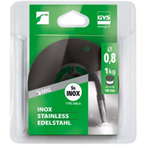 Fil Mig inox diamètre 0.8mm Bobine 1kg diamètre 100mm GYS 086616