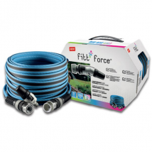 Tuyau arrosage Fitt Force équipé 15 mm 5/8 longueur 35 mètres bleu